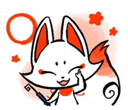 Kyoto Inari fox 2(Not language ver.) sticker #10581302