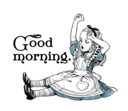 Alice in Sticker land sticker #10581480