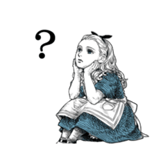 Alice in Sticker land sticker #10581488