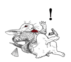 Alice in Sticker land sticker #10581489