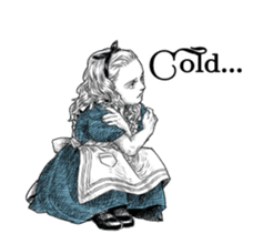 Alice in Sticker land sticker #10581493