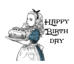 Alice in Sticker land sticker #10581496