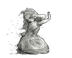 Alice in Sticker land sticker #10581501