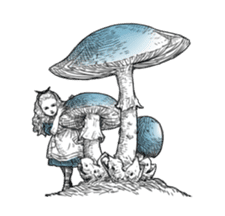 Alice in Sticker land sticker #10581508