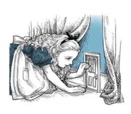 Alice in Sticker land sticker #10581509