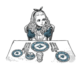 Alice in Sticker land sticker #10581511