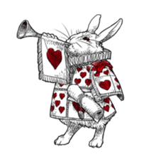 Alice in Sticker land sticker #10581514