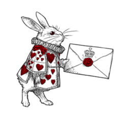 Alice in Sticker land sticker #10581515