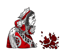 Alice in Sticker land sticker #10581518