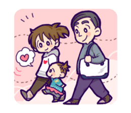Life of family suzunoki sticker #10581814