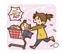 Life of family suzunoki sticker #10581815