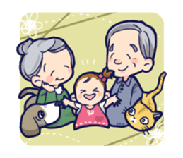 Life of family suzunoki sticker #10581819