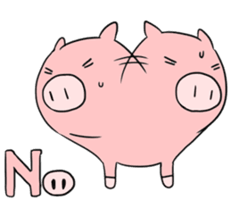 Hello Pig pork sticker #10581843