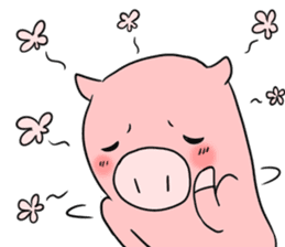 Hello Pig pork sticker #10581848