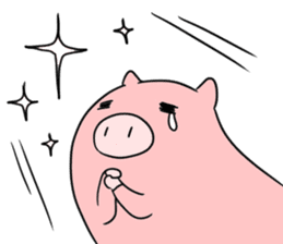 Hello Pig pork sticker #10581849