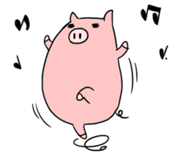 Hello Pig pork sticker #10581851