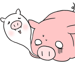 Hello Pig pork sticker #10581870