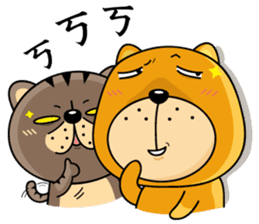 Munai Kuma and Friends 5 sticker #10582004