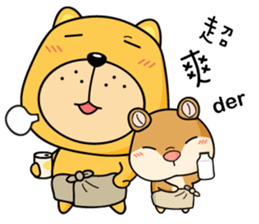Munai Kuma and Friends 5 sticker #10582035