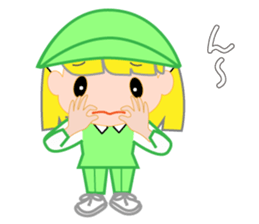 Japanese caddie named Candy 3 sticker #10582447