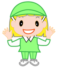 Japanese caddie named Candy 3 sticker #10582471