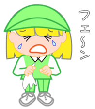 Japanese caddie named Candy 3 sticker #10582474