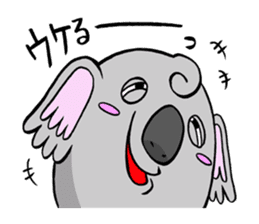 a modest koala sticker #10582699