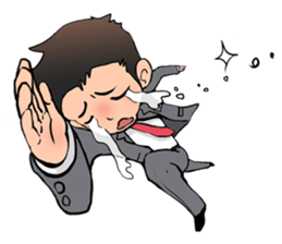 Salaryman life sticker #10582885