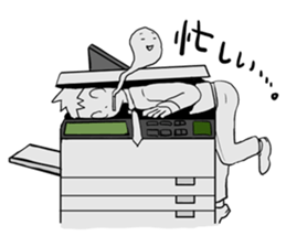 Salaryman life sticker #10582890