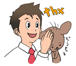 Salaryman life sticker #10582917