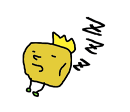 Potato prince sticker #10583007