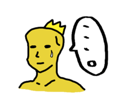 Potato prince sticker #10583039