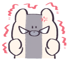 Kuma-chan and Panda sticker #10583371