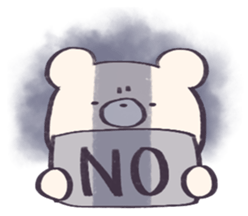 Kuma-chan and Panda sticker #10583375