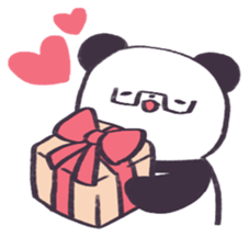 Kuma-chan and Panda sticker #10583389