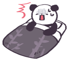 Kuma-chan and Panda sticker #10583390