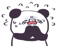 Kuma-chan and Panda sticker #10583392