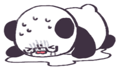 Kuma-chan and Panda sticker #10583395
