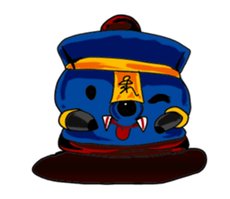 Zombie first bubble tea brewing sticker #10583962