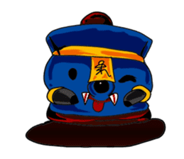 Zombie first bubble tea brewing sticker #10583962