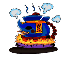 Zombie first bubble tea brewing sticker #10583969