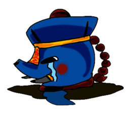 Zombie first bubble tea brewing sticker #10583971