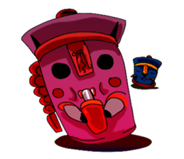 Zombie first bubble tea brewing sticker #10583978