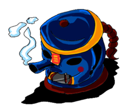 Zombie first bubble tea brewing sticker #10583984