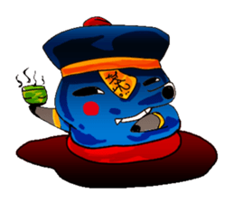 Zombie first bubble tea brewing sticker #10583985