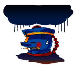 Zombie first bubble tea brewing sticker #10583991