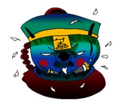 Zombie first bubble tea brewing sticker #10583992