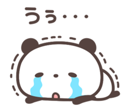 Panda no banda sticker #10584186