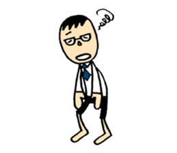 The daddy who works sticker #10584858