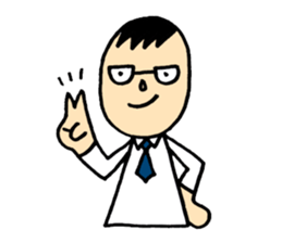 The daddy who works sticker #10584872